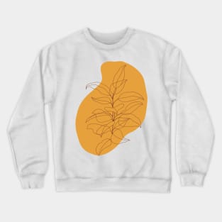 Bohemian Ficus Illustration 3 Crewneck Sweatshirt